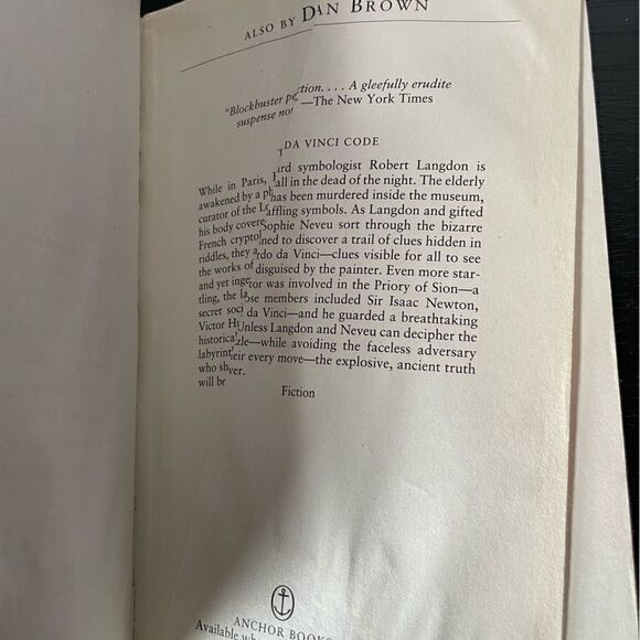 3/$20 Dan Brown Book Bundle, “The DaVinci Code,” & “The Lost Symbol” - Picture 6 of 12